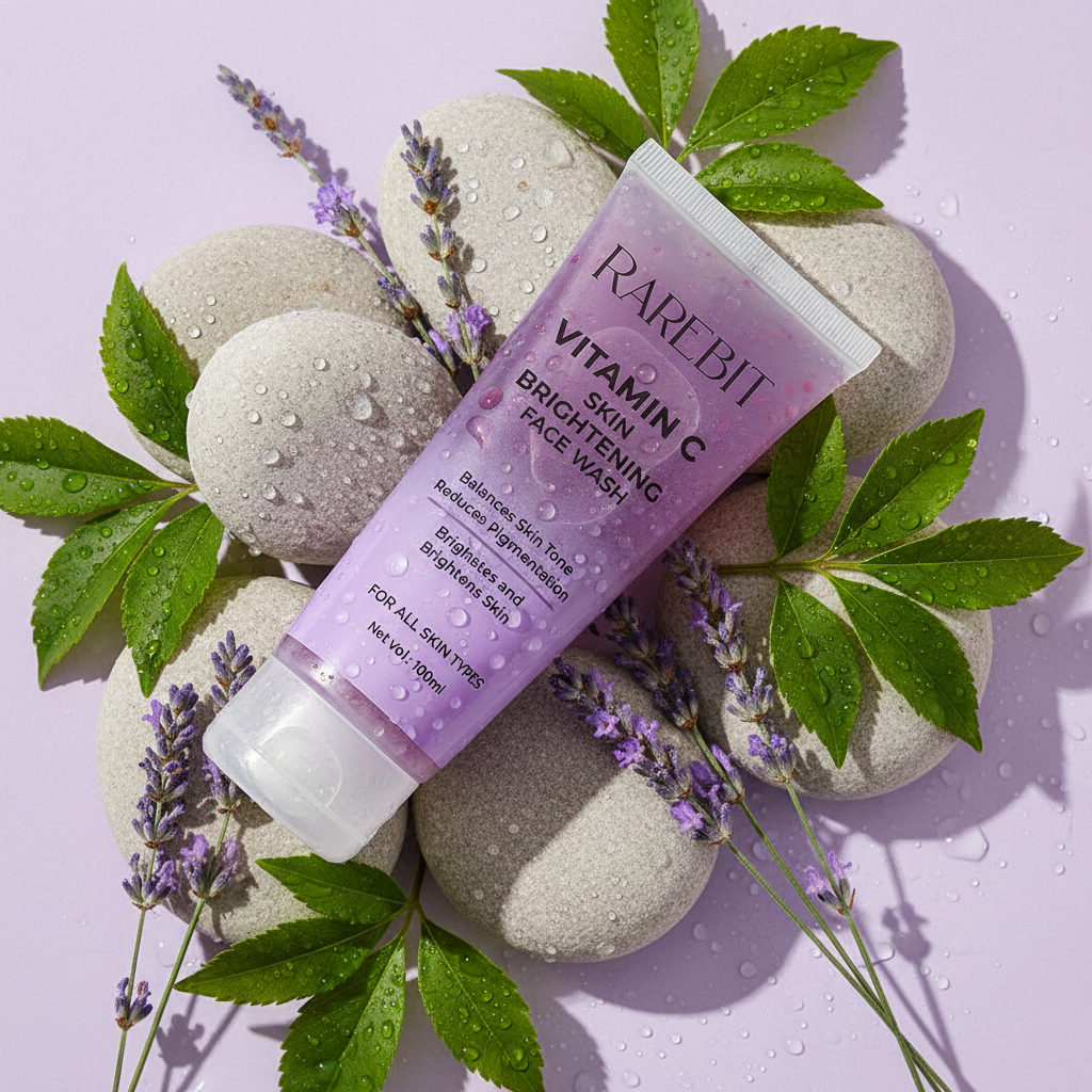Rarebit Skincare COMBO KIT - Vitamin C Facewash With Sunscreen SPF 50 PA+++