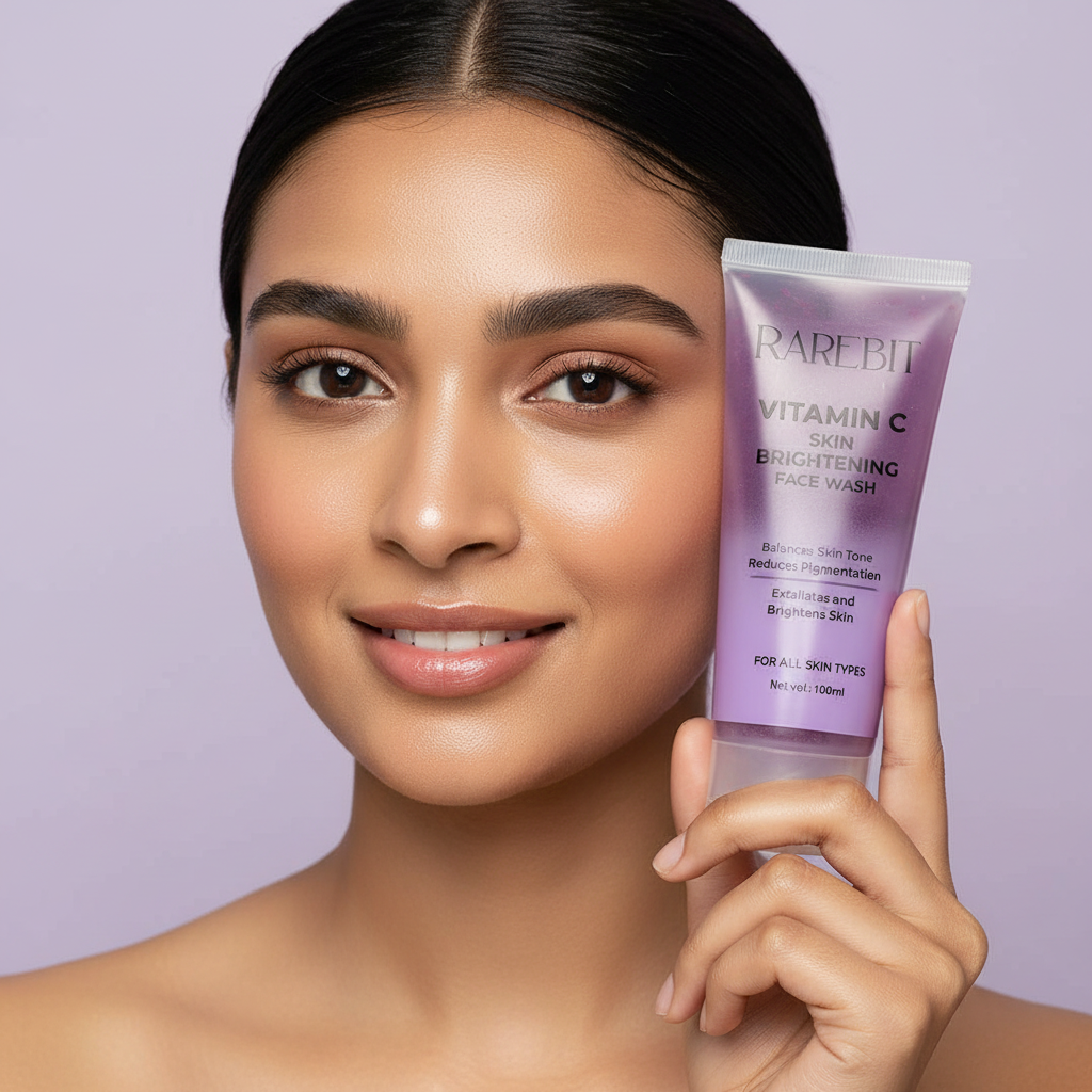 Rarebit Skincare COMBO KIT  - Vitamin C Facewash With Sunscreen SPF 50 PA+++