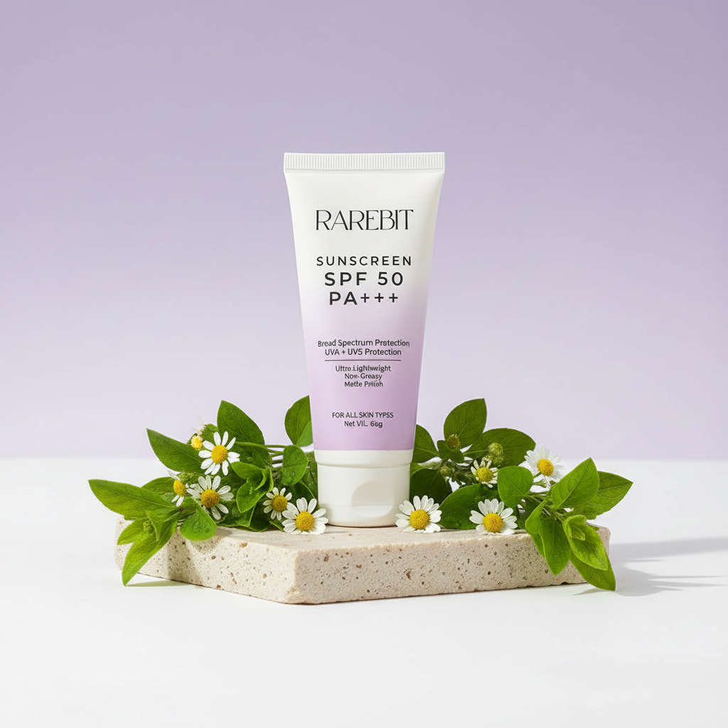 Rarebit Skincare COMBO KIT  - Vitamin C Facewash With Sunscreen SPF 50 PA+++